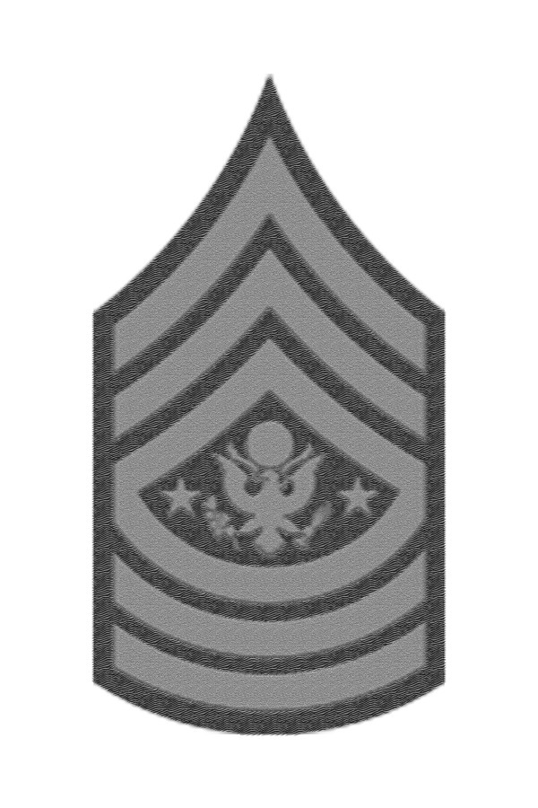 Sergeant Major of the Army by Scripture on the Walls